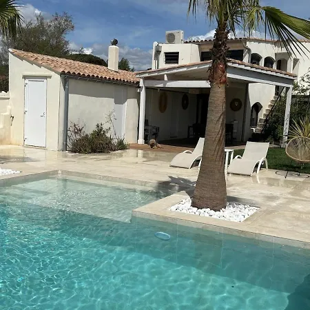 House With Pool, Access By Private Road *
